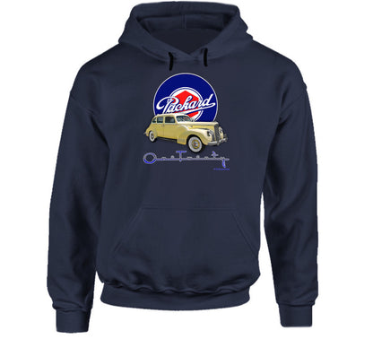 "Smiling Wombat 1931 Packard 120 Retro Car Hoodie"