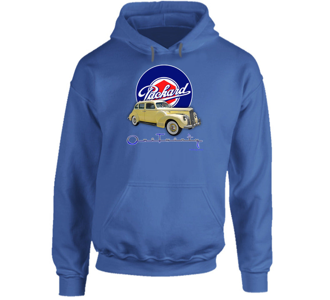 "Smiling Wombat 1931 Packard 120 Retro Car Hoodie"