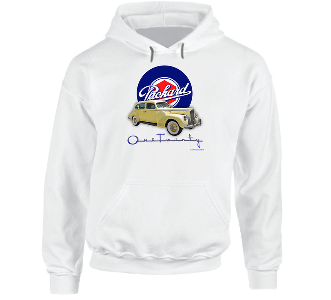 "Smiling Wombat 1931 Packard 120 Retro Car Hoodie"
