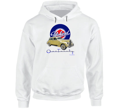 "Smiling Wombat 1931 Packard 120 Retro Car Hoodie"