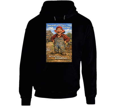 - “Goofy character hoodie with missing teeth – Smiling Wombat apparel”