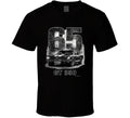 “1965 Shelby GT350 Mustang graphic T‑shirt by Smiling Wombat”