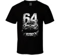 “Ferrari 250 GTO 64 Edition graphic T‑shirt by Smiling Wombat”