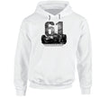 1961 Ferrari Sharknose F1 Phil Hill Champion vintage distressed graphic hoodie in white