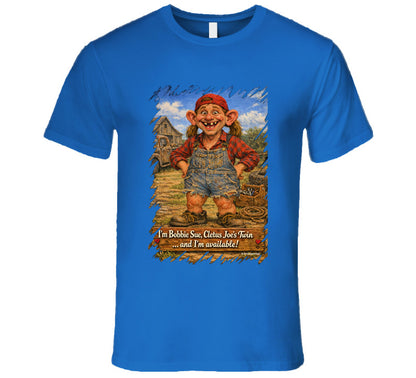 Bobbie Sue Hillbilly Tee in Royal Blue – Cletus Joe Twin Shirt