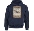 F-35 Lightning II American Air Power vintage military hoodie in navy – Smiling Wombat