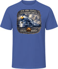 Smiling Wombat 20th Century Limited navy t-shirt vintage locomotive print