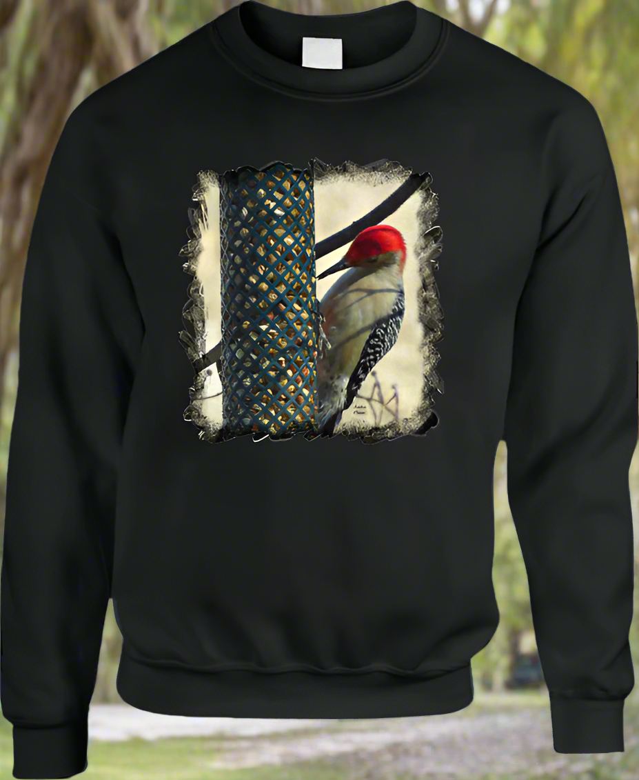 Woodpecker stops for a snack - Shirt Collection