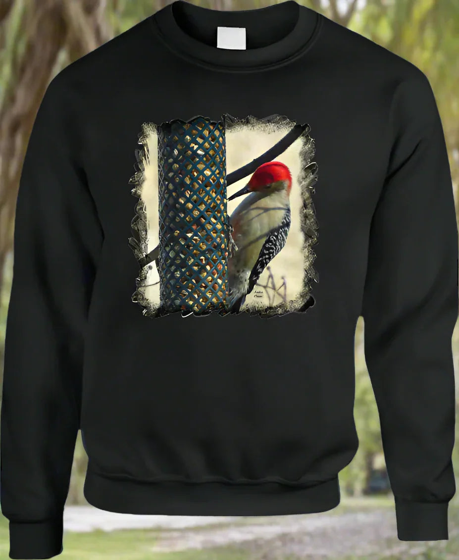 Woodpecker stops for a snack - Shirt Collection - Shopify