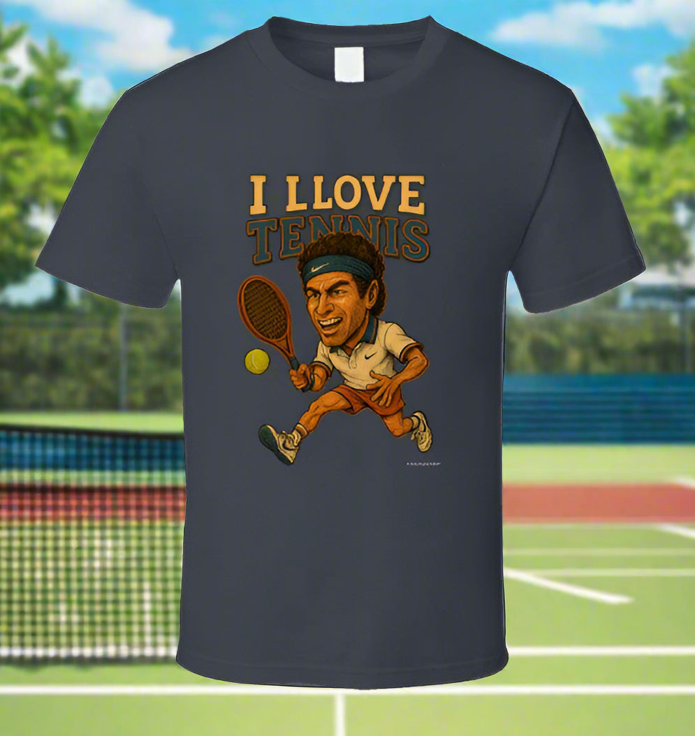 I Love Tennis Shirt Collection - Shopify