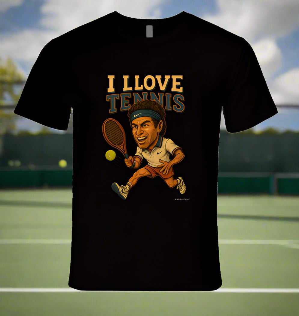 I Love Tennis Shirt Collection - Shopify
