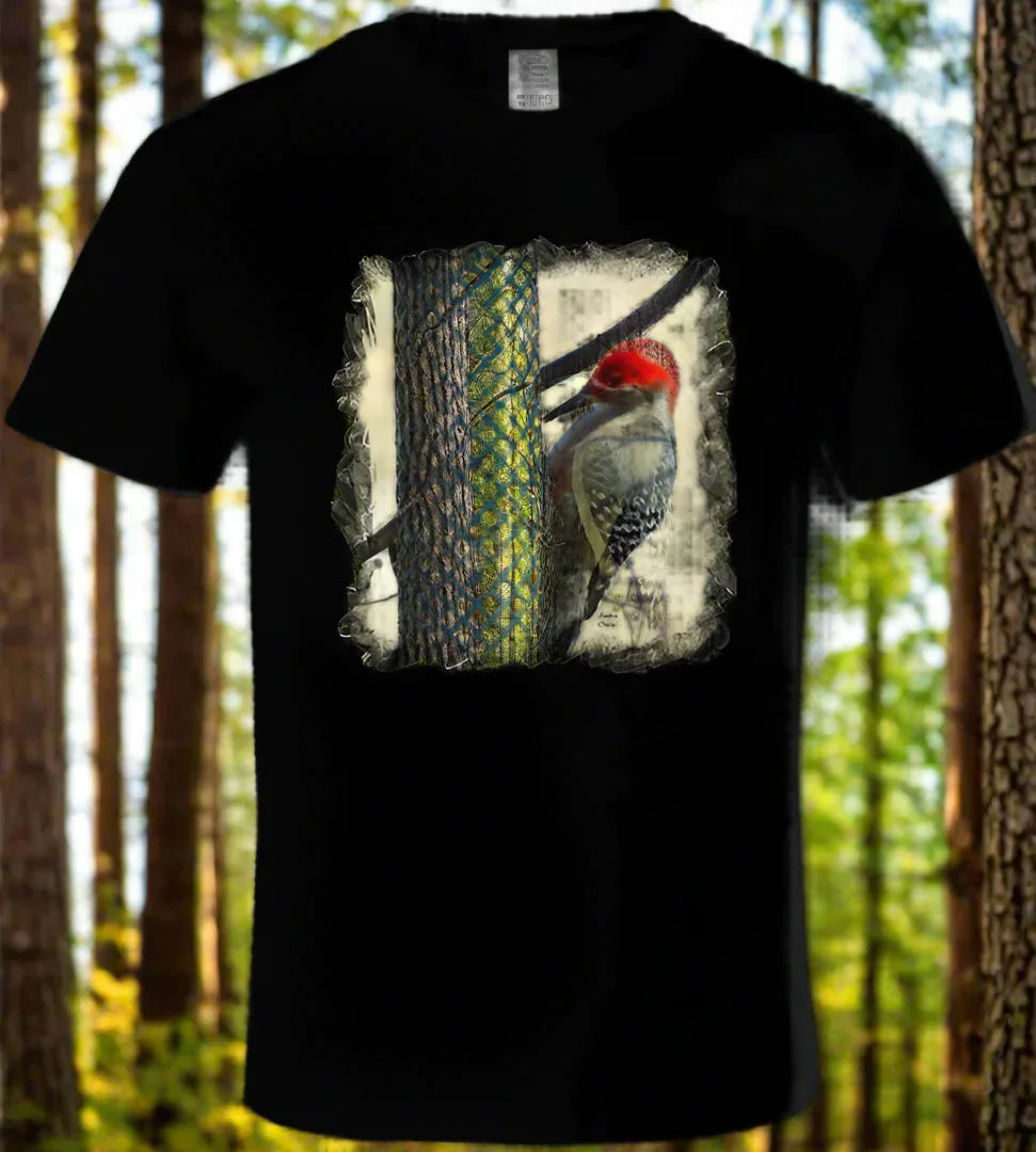Woodpecker stops for a snack - Shirt Collection - Shopify