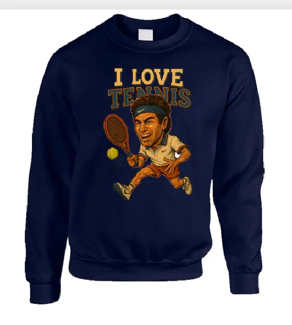 I Love Tennis Shirt Collection T-Shirt Smiling Wombat