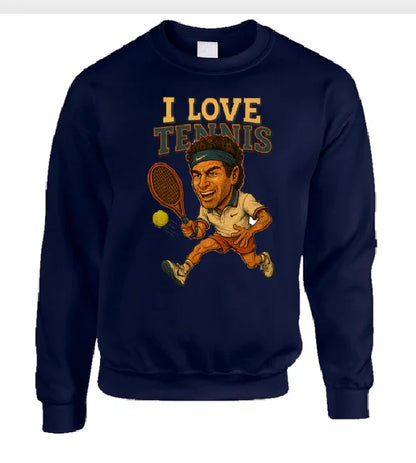I Love Tennis Shirt Collection T-Shirt Smiling Wombat