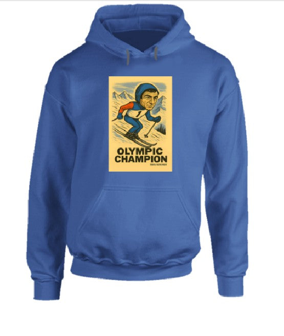 Olympic Ski Champion T Shirt T-Shirt Smiling Wombat