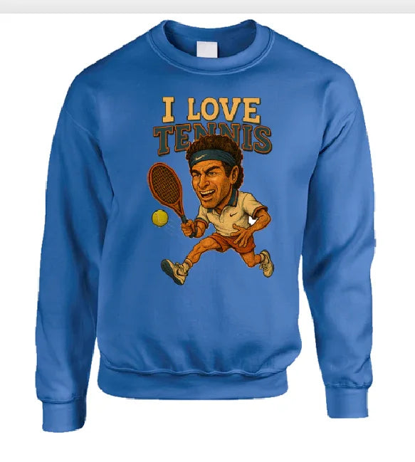 I Love Tennis Shirt Collection T-Shirt Smiling Wombat