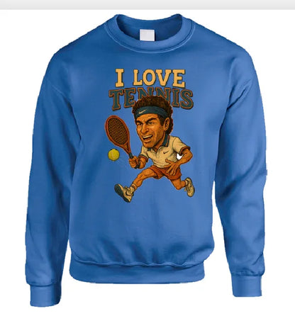 I Love Tennis Shirt Collection T-Shirt Smiling Wombat