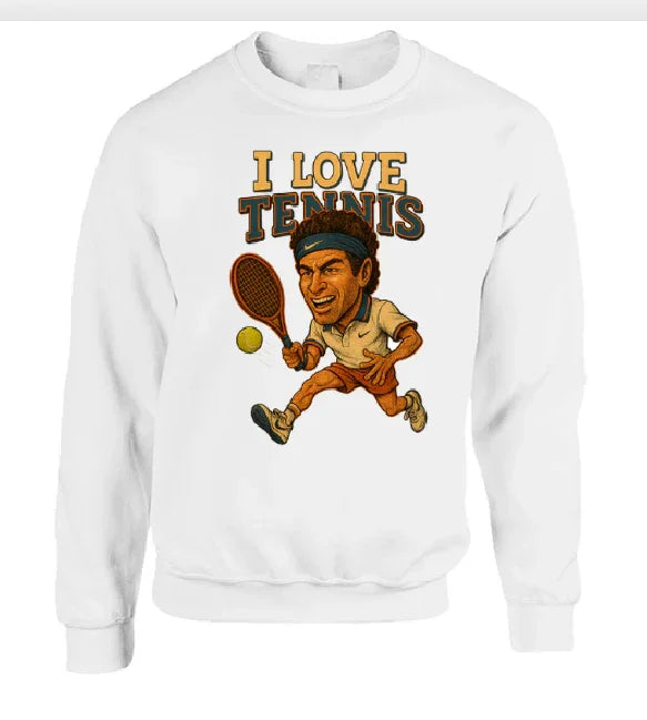 I Love Tennis Shirt Collection T-Shirt Smiling Wombat