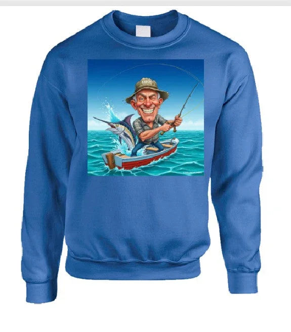 Mike The Fisherman T Shirt T-Shirt Smiling Wombat