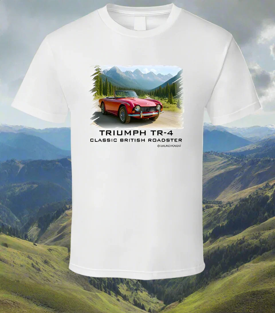 Triumph TR-4 Classic British Roadster Shirt Collection - Shopify