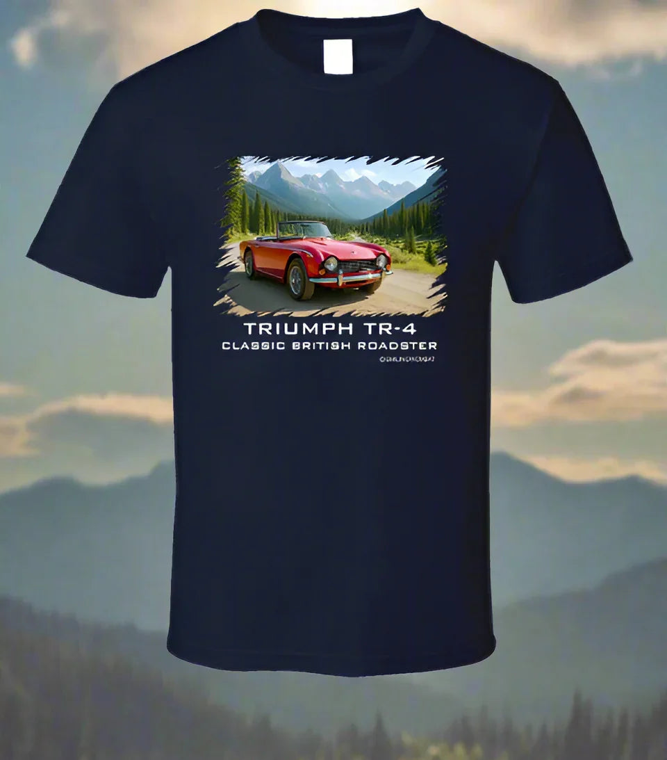 Triumph TR-4 Classic British Roadster Shirt Collection - Shopify