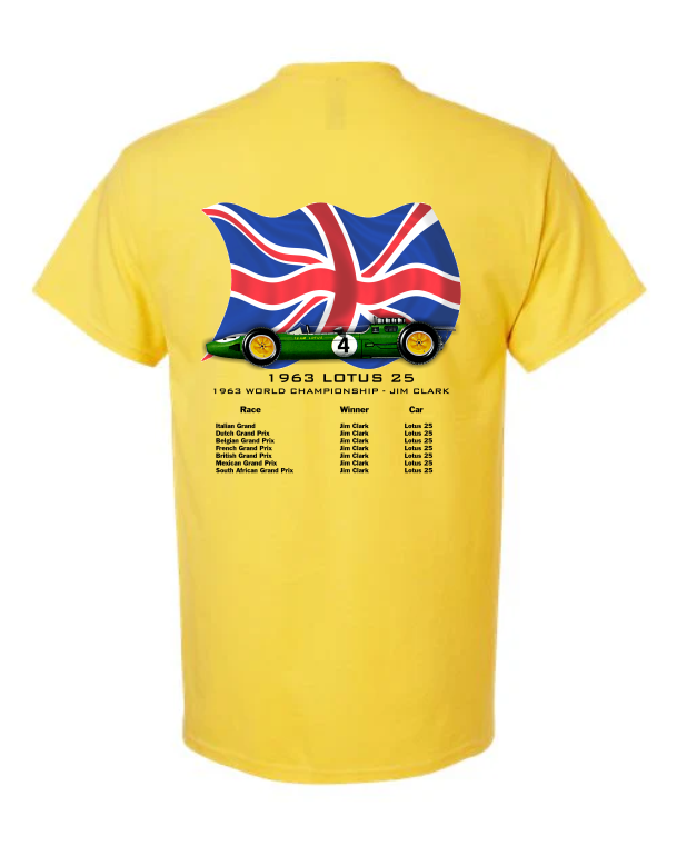 Formula One Lotus 25 | 1963 T-Shirt Smiling Wombat