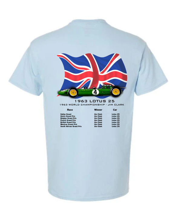 Formula One Lotus 25 | 1963 T-Shirt Smiling Wombat
