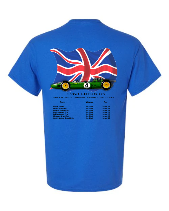 Formula One Lotus 25 | 1963 T-Shirt Smiling Wombat