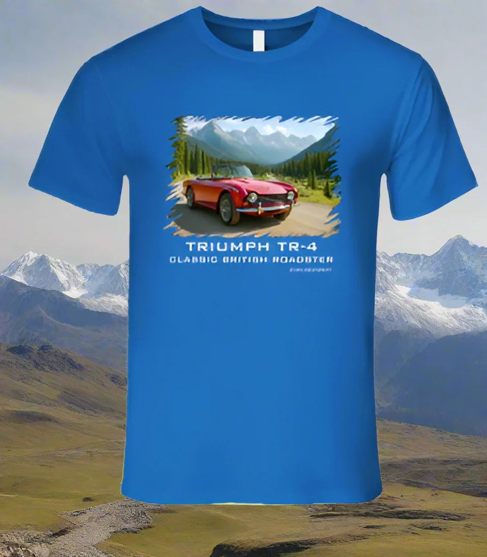 Triumph TR-4 Classic British Roadster Shirt Collection - Shopify