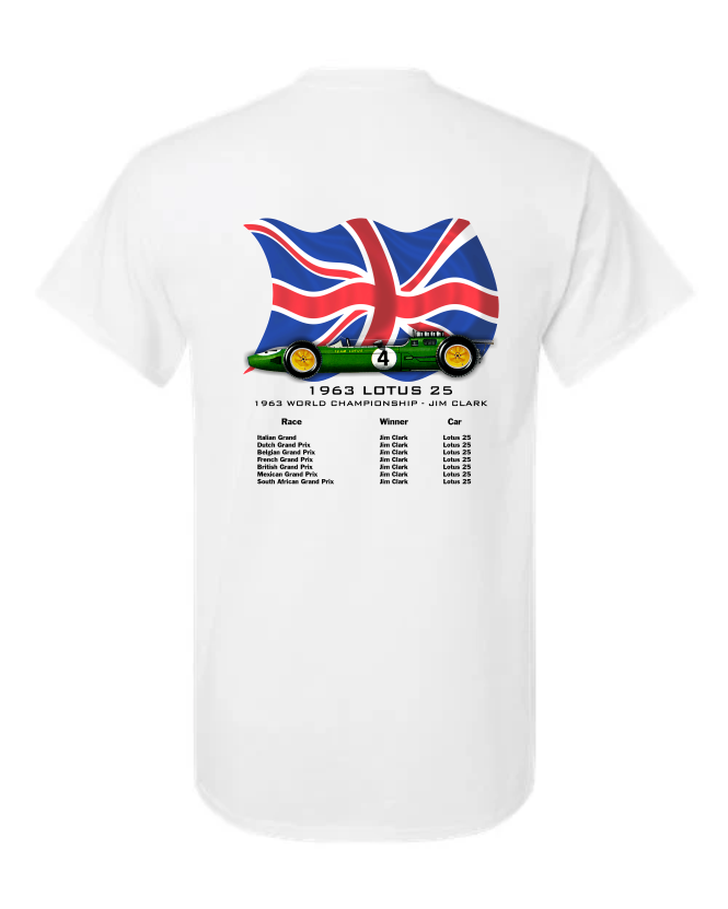 Formula One Lotus 25 | 1963 T-Shirt Smiling Wombat