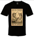 Fisherman T Shirt T-Shirt Smiling Wombat