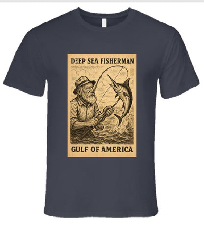 Fisherman T Shirt T-Shirt Smiling Wombat