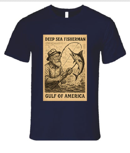 Fisherman T Shirt T-Shirt Smiling Wombat