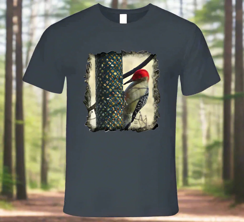 Woodpecker stops for a snack - Shirt Collection - Shopify