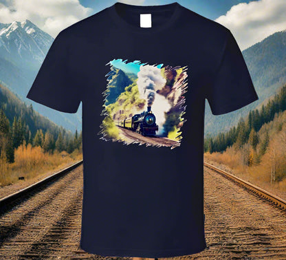 Mountain Train taking travelers home - Shirt Collection