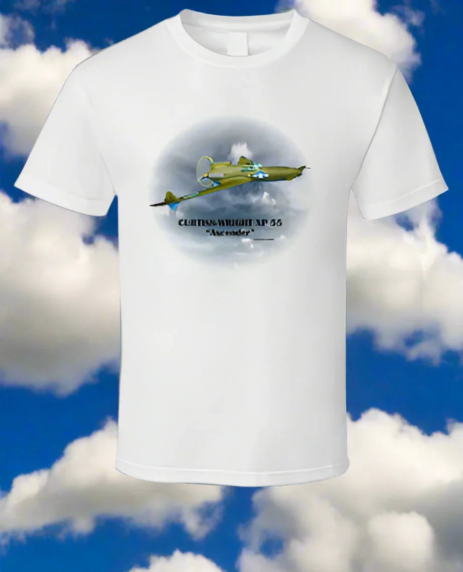 Curtiss-Wright XP 55 "Ascender" Aircraft Shirt Collection - Shopify