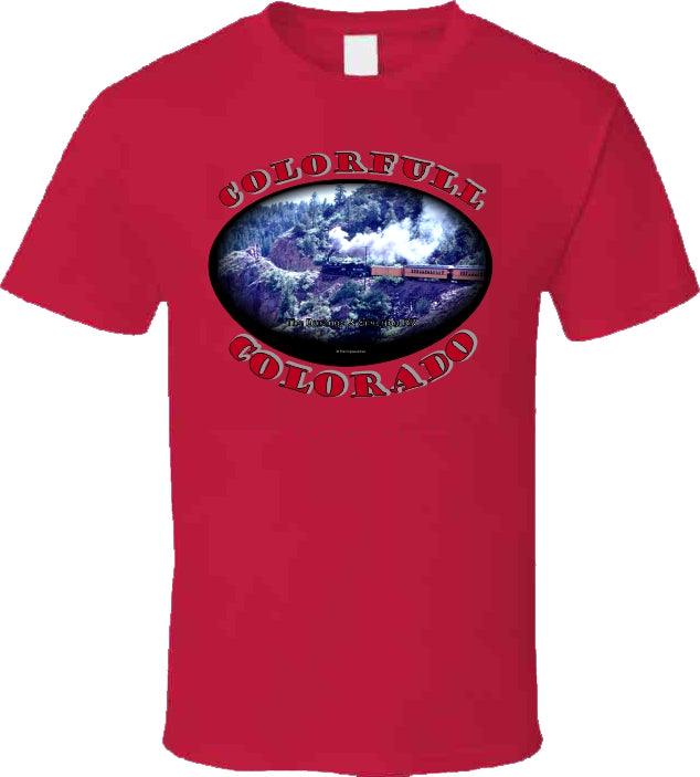 Colorado T- Shirt - Part of the State Collection by Smiling Wombat - Smiling Wombat