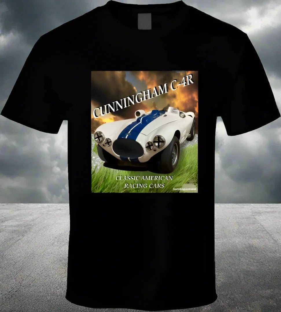 Cunningham C-4R - Famous Classic American Sports Racer - Shirt Collection - Shopify
