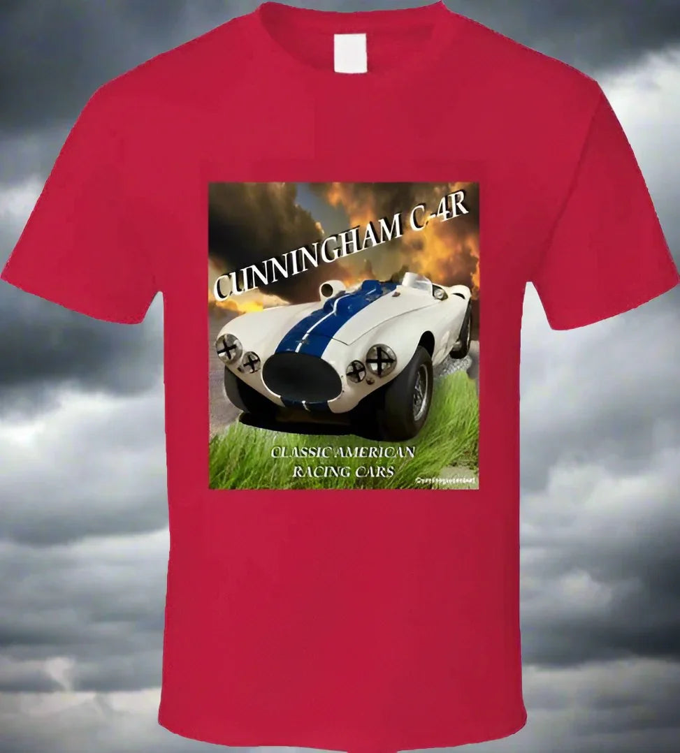 Cunningham C-4R - Famous Classic American Sports Racer - Shirt Collection - Shopify