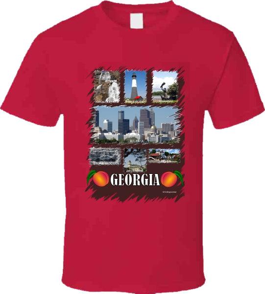 Georgia T Shirt T-Shirt Smiling Wombat