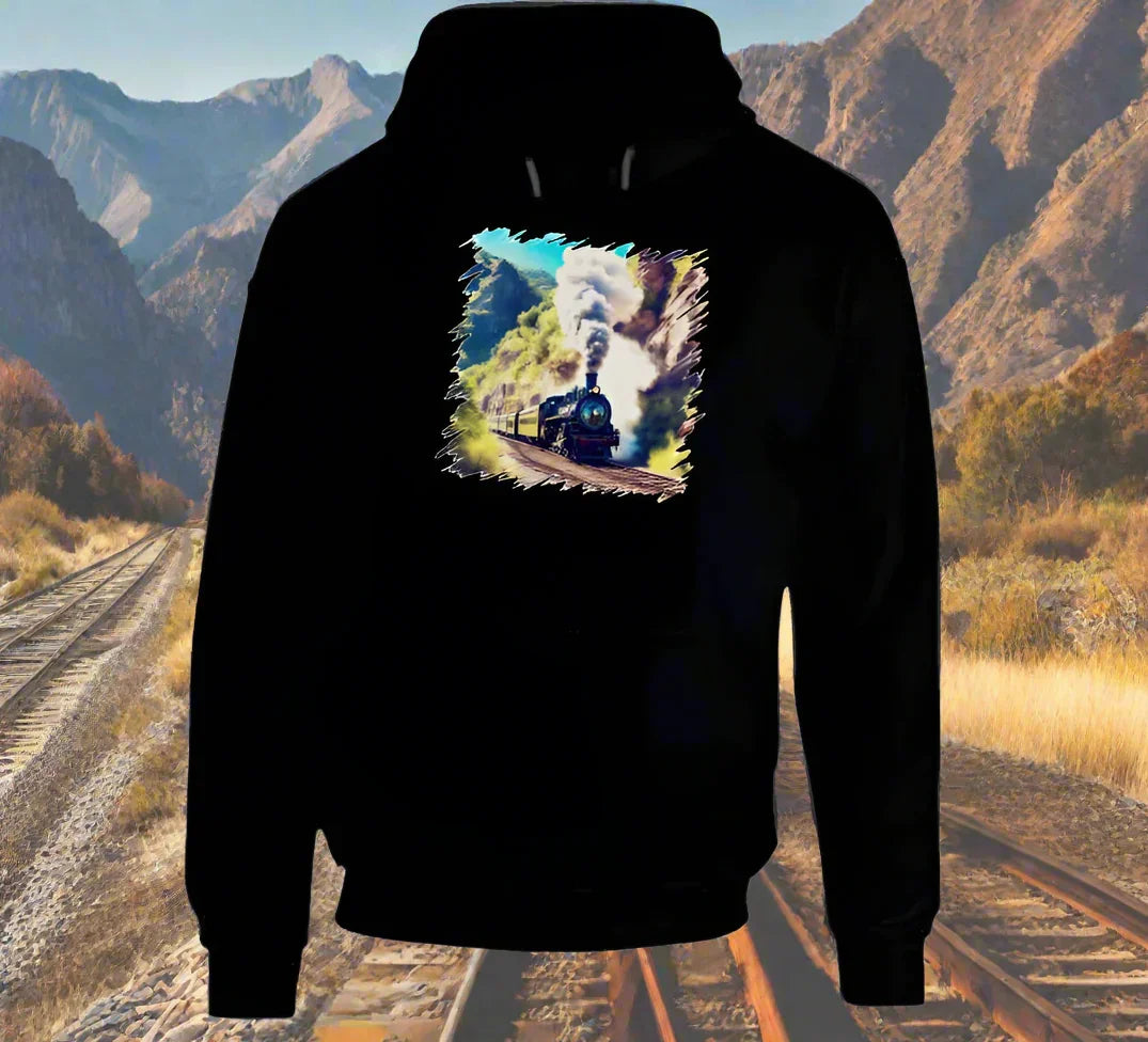 Mountain Train taking travelers home - Shirt Collection - Shopify