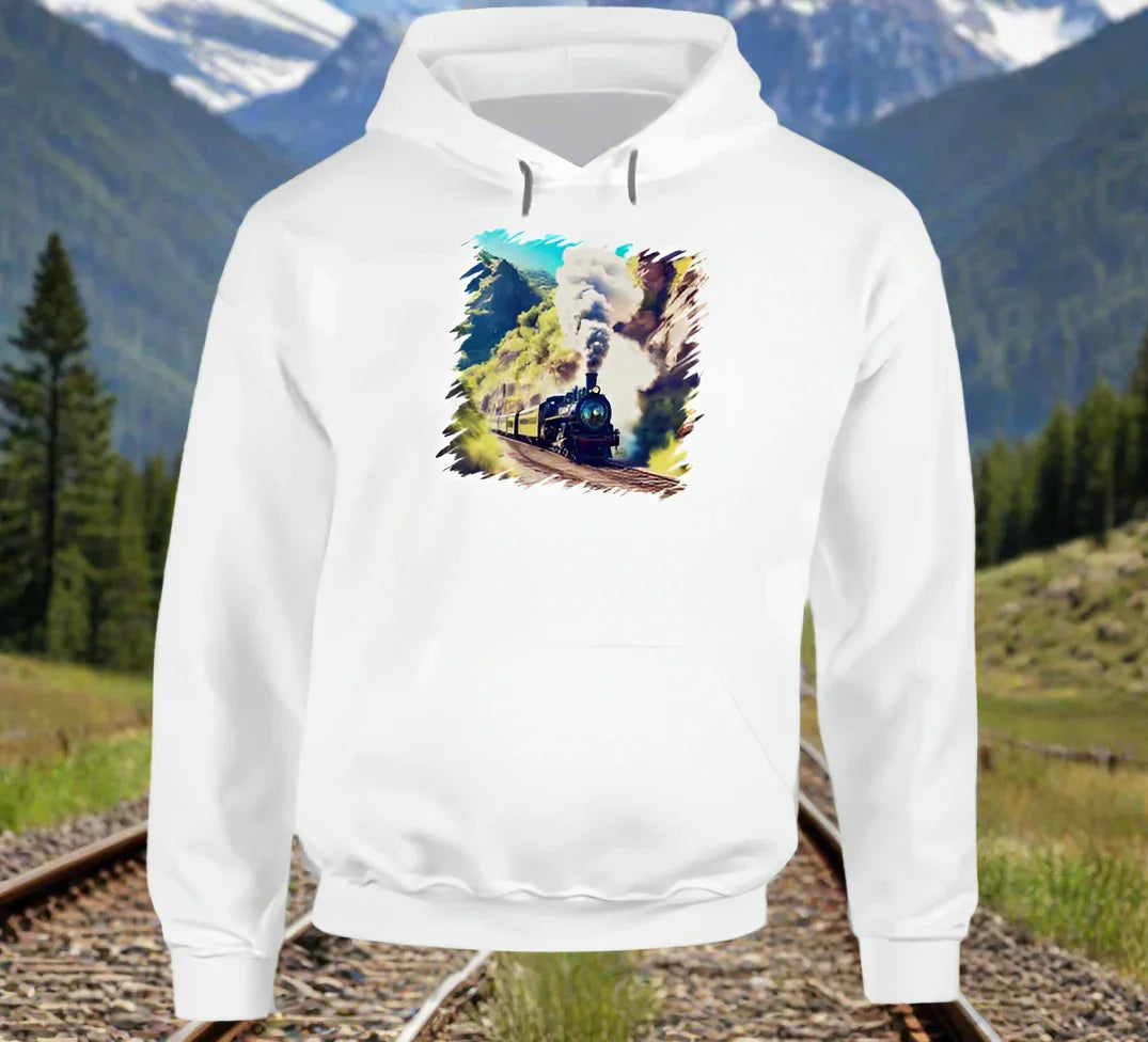 Mountain Train taking travelers home - Shirt Collection - Shopify