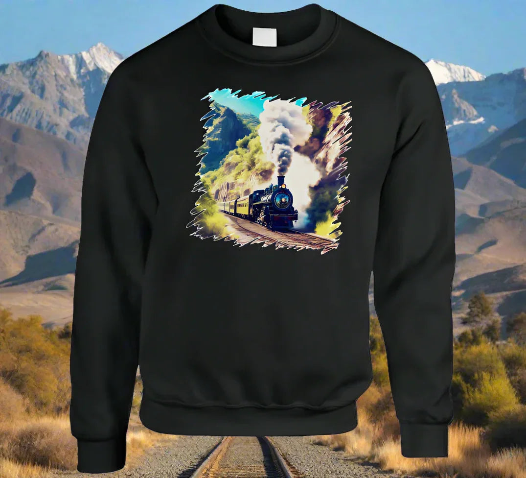 Mountain Train taking travelers home - Shirt Collection - Shopify
