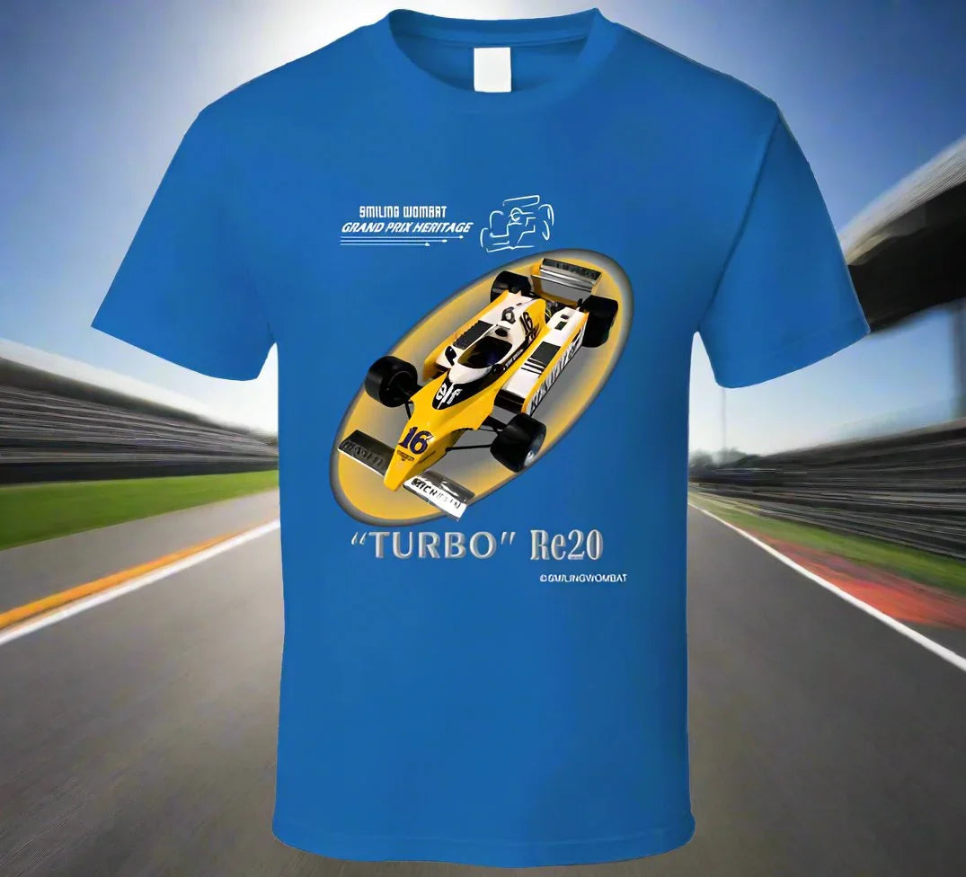RE 20 "Turbo" 1980 Formula 1 Car Shirt Collection - Shopify