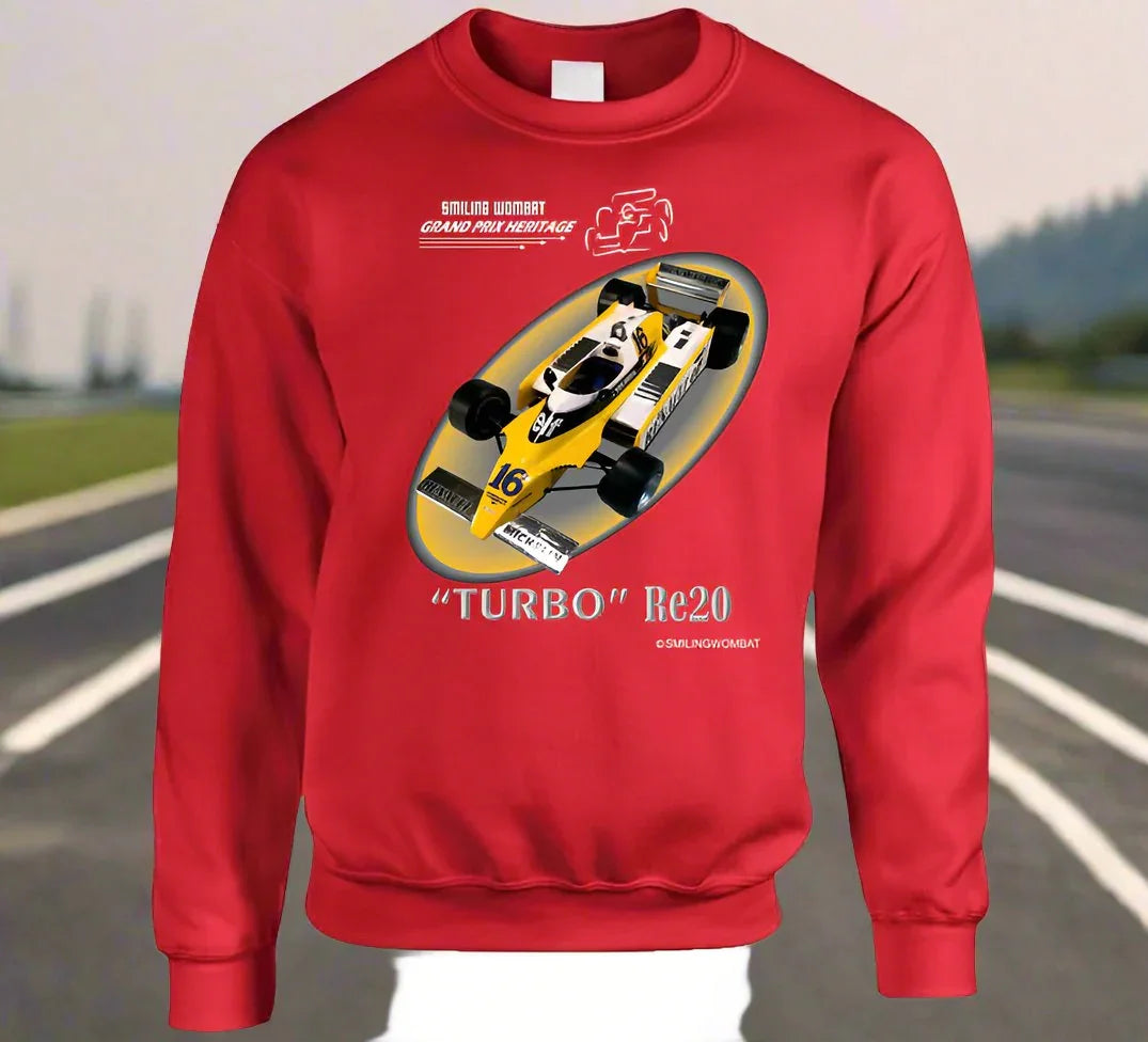RE 20 "Turbo" 1980 Formula 1 Car Shirt Collection - Shopify