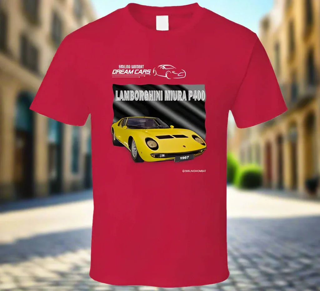 Miura The Worlds First Super Car - T-shirt Collection - Shopify