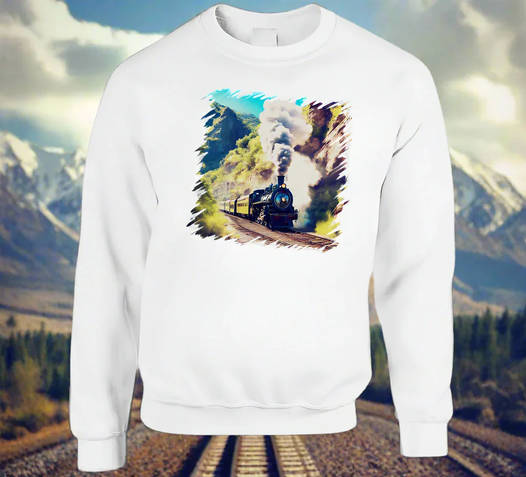 Mountain Train taking travelers home - Shirt Collection - Shopify