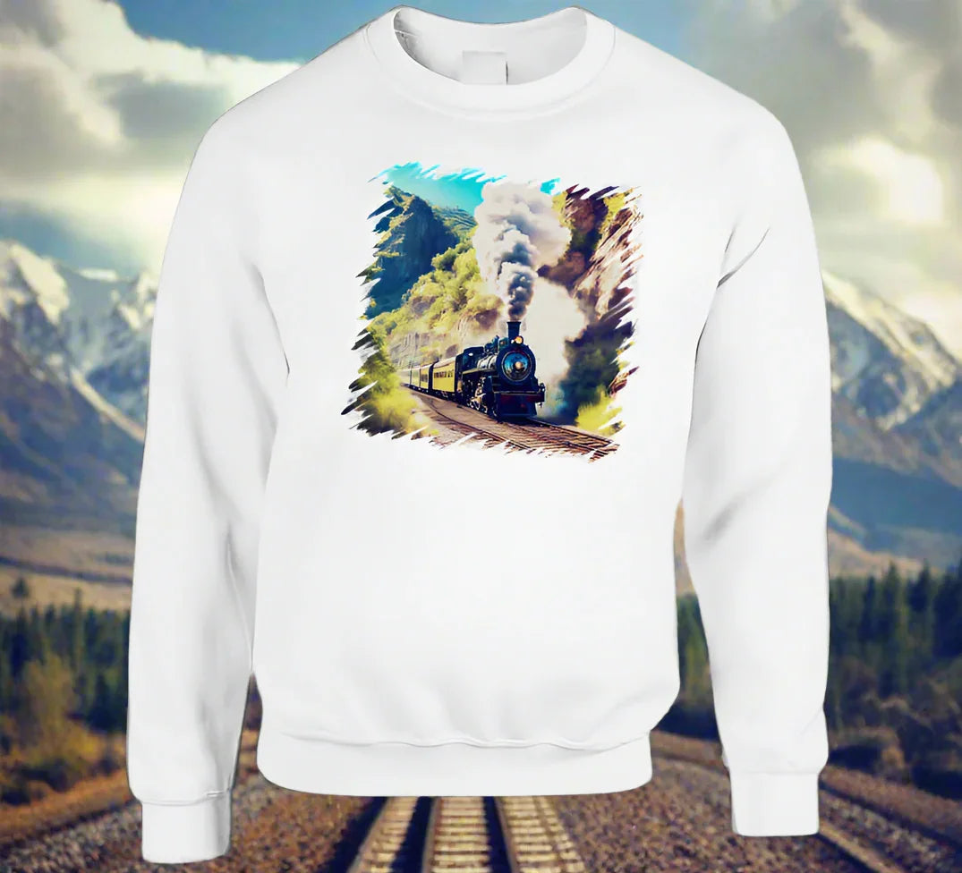 Mountain Train taking travelers home - Shirt Collection - Shopify