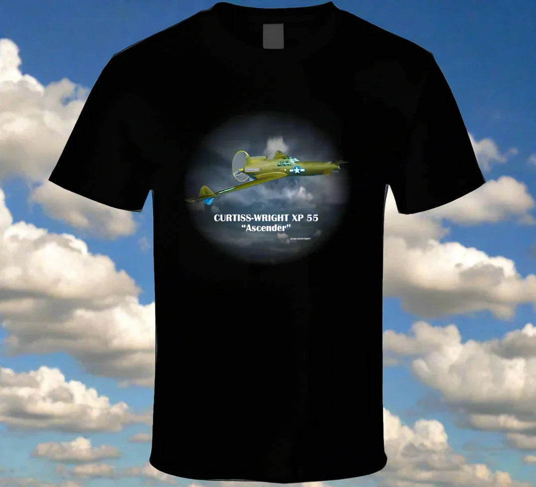 Curtiss-Wright XP 55 "Ascender" Aircraft Shirt Collection - Shopify
