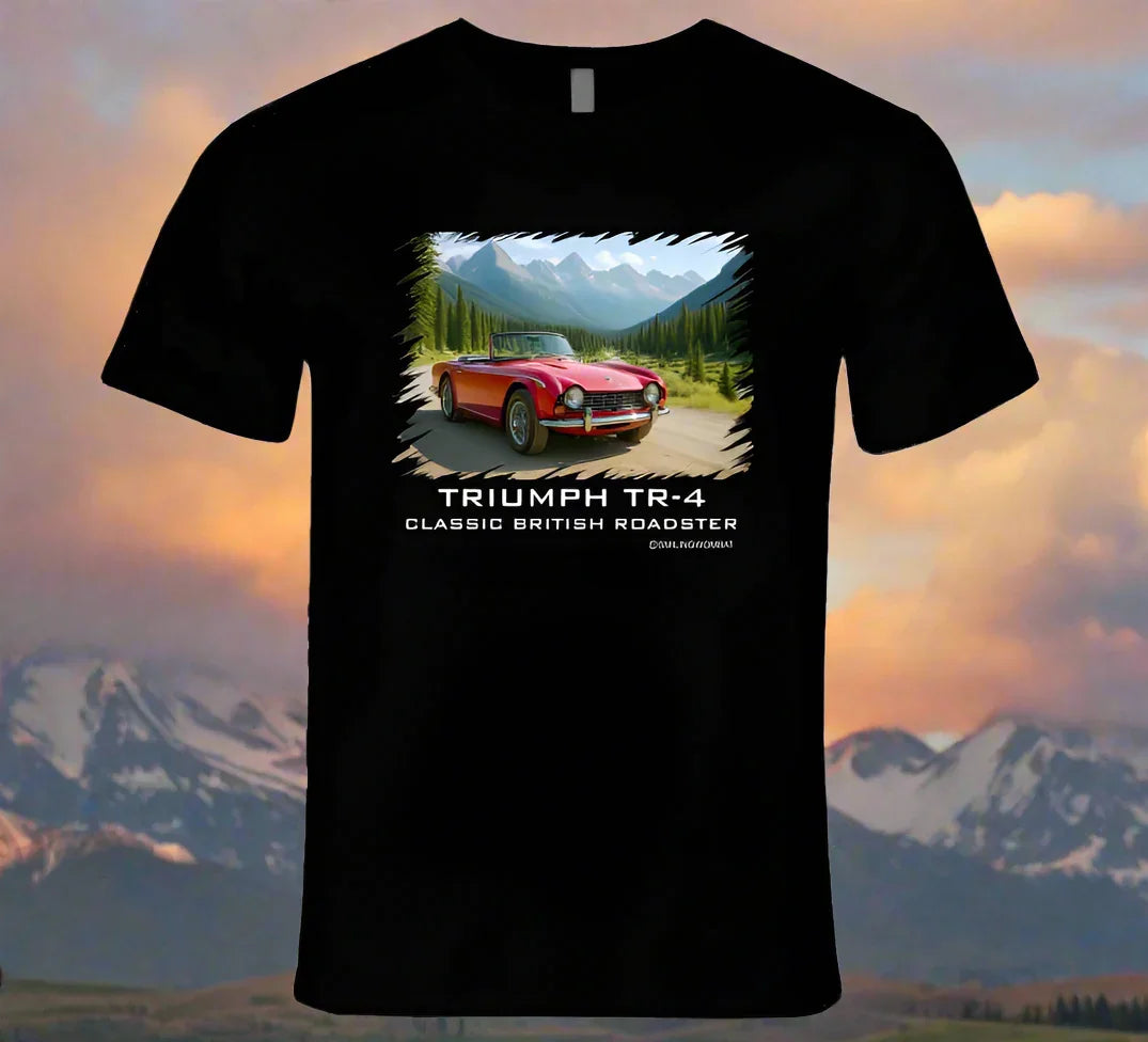 Triumph TR-4 Classic British Roadster Shirt Collection - Shopify